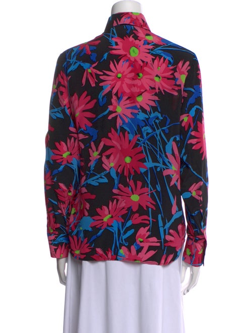 Gucci Ken Scott Silk Button-Up Top