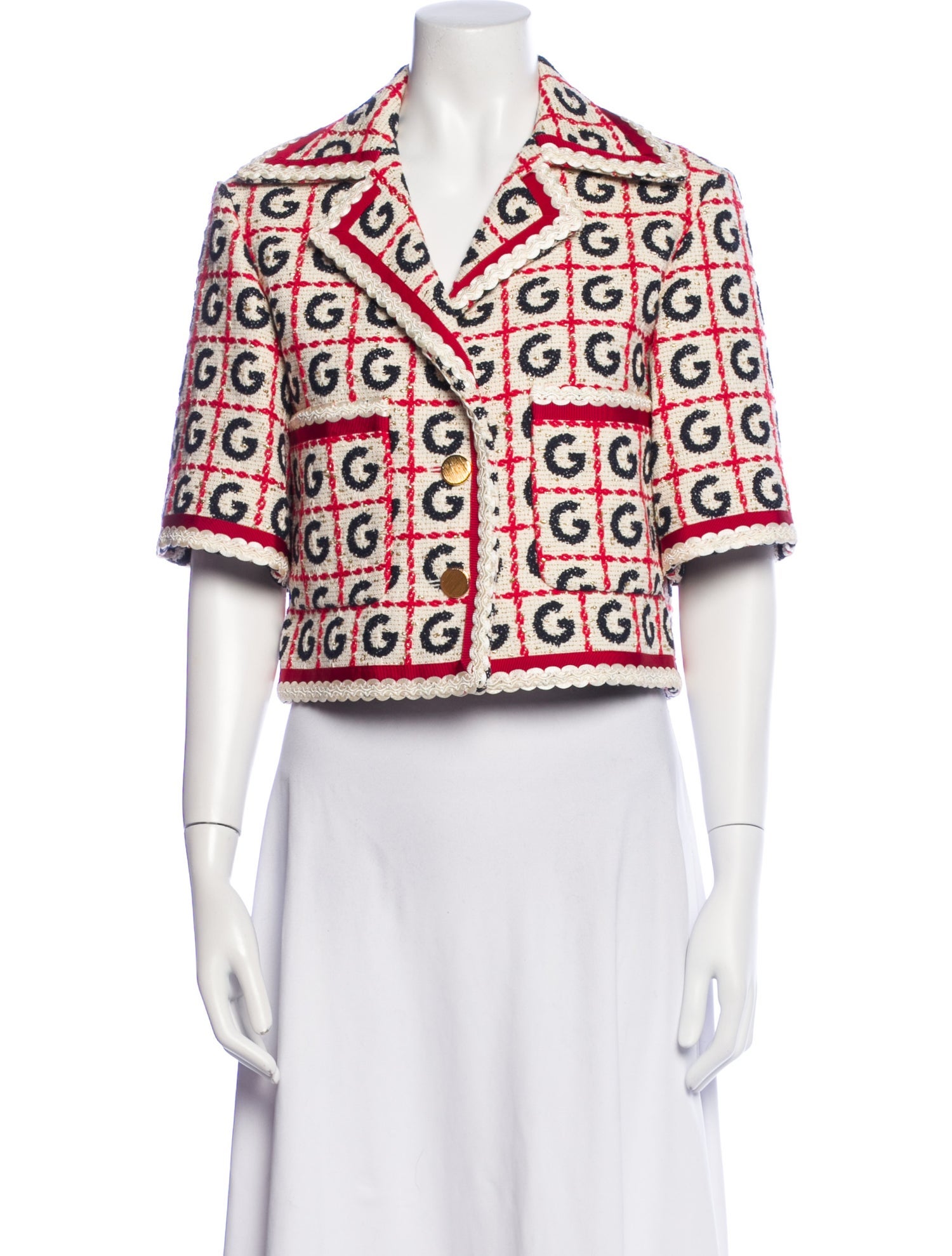 Gucci Printed Blazer