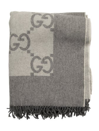 Gucci GG Supreme Throw Blanket