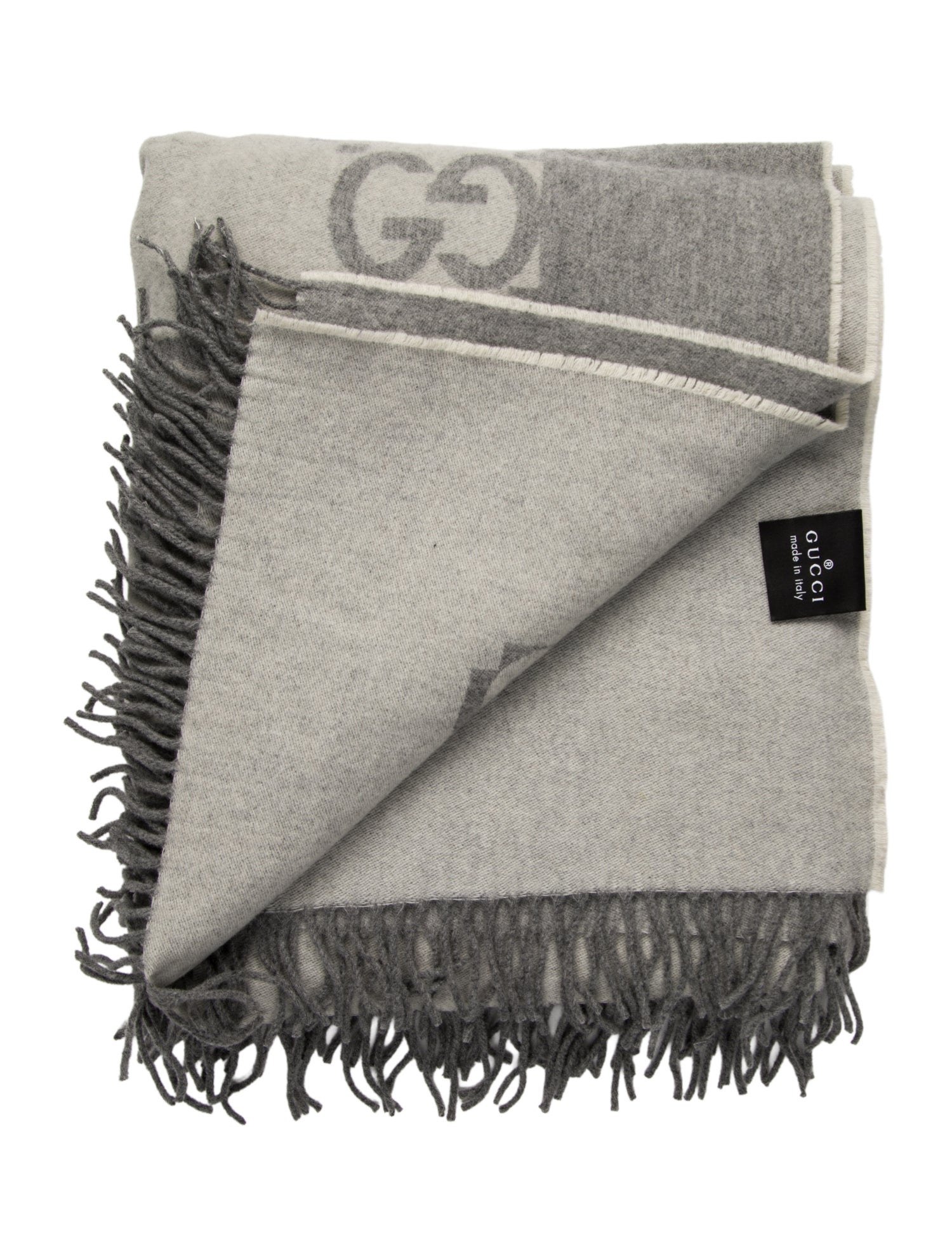 Gucci GG Supreme Throw Blanket