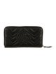 Gucci GG Marmont Matelassé Leather Continental Double G Logo Continental Wallet