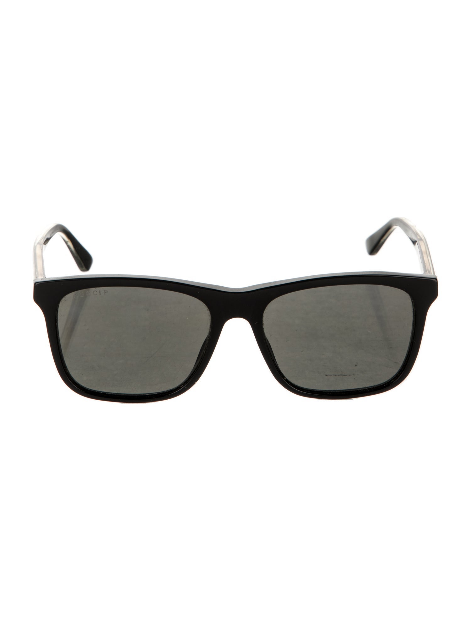 Gucci Web Accent Wayfarer Sunglasses