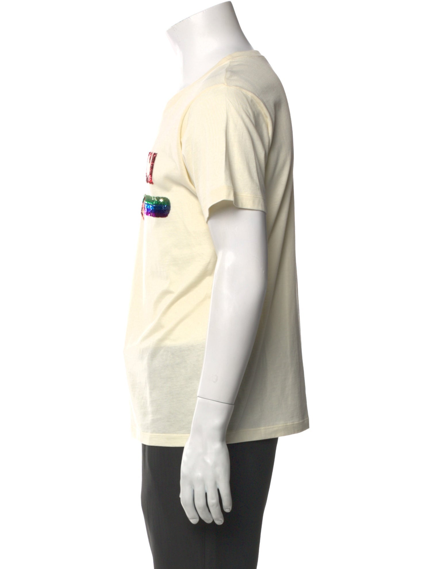 Gucci Signature Logo Crew Neck T-Shirt