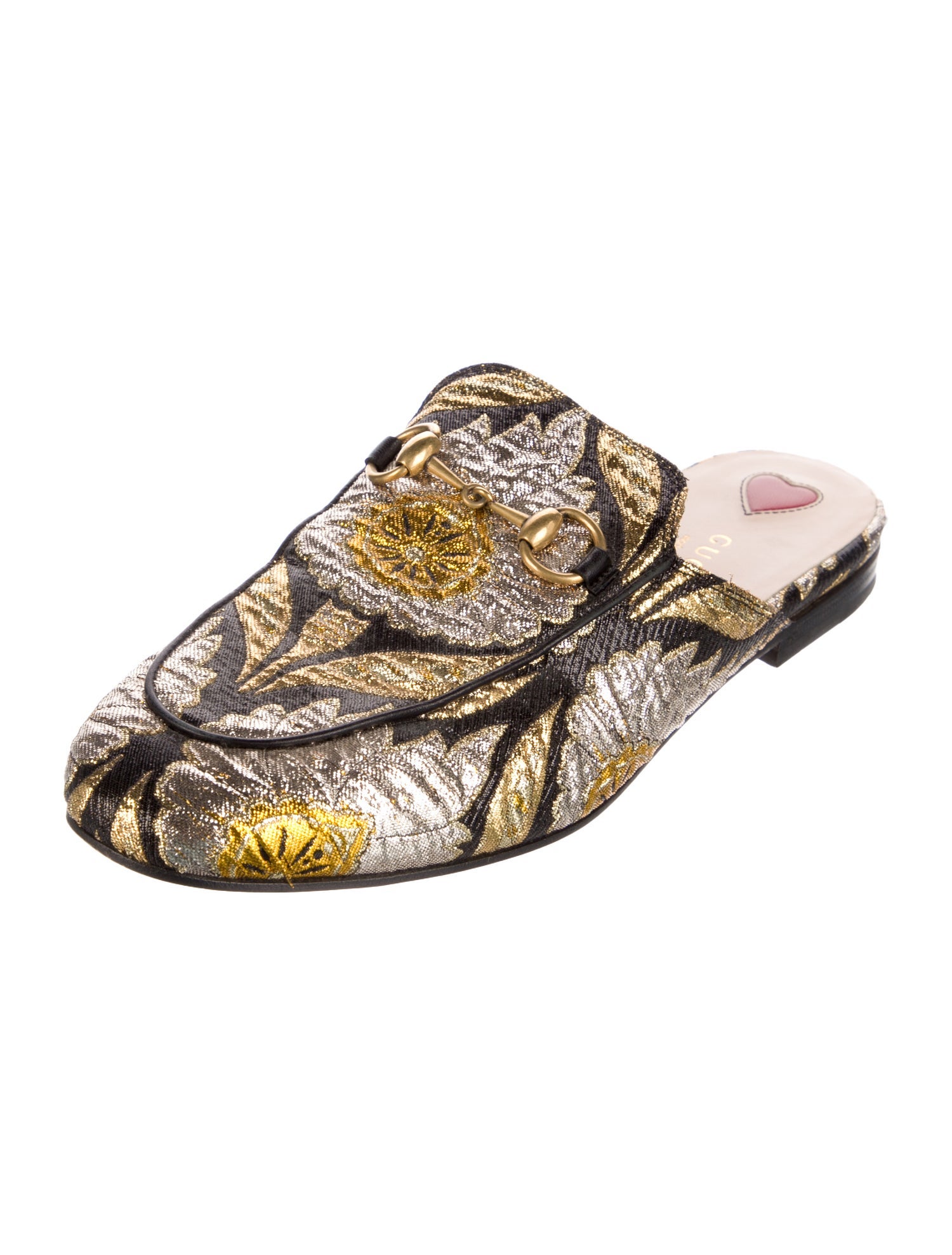 Gucci Princetown Horsebit Accent Mules