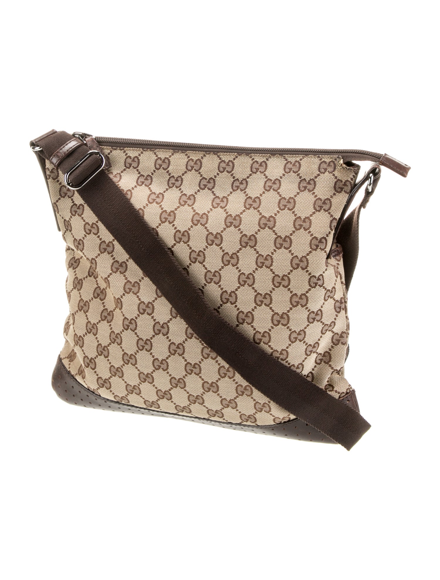 Gucci GG Canvas Messenger Bag