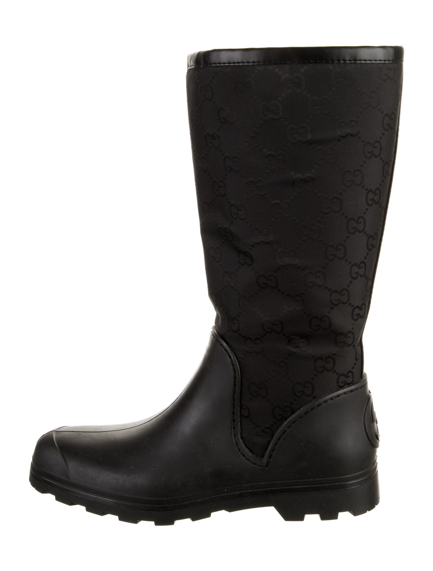Gucci GG Supreme Nylon Rain Boots