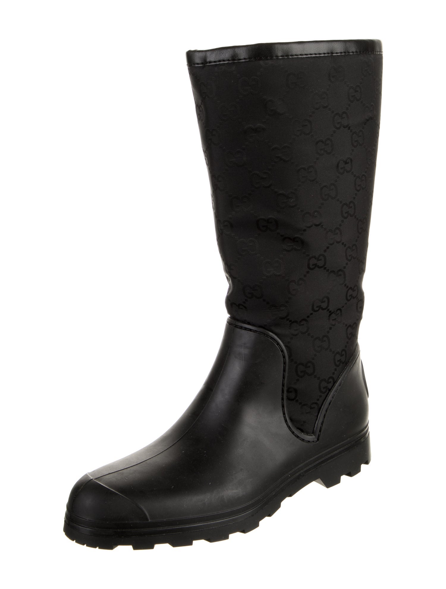 Gucci GG Supreme Nylon Rain Boots