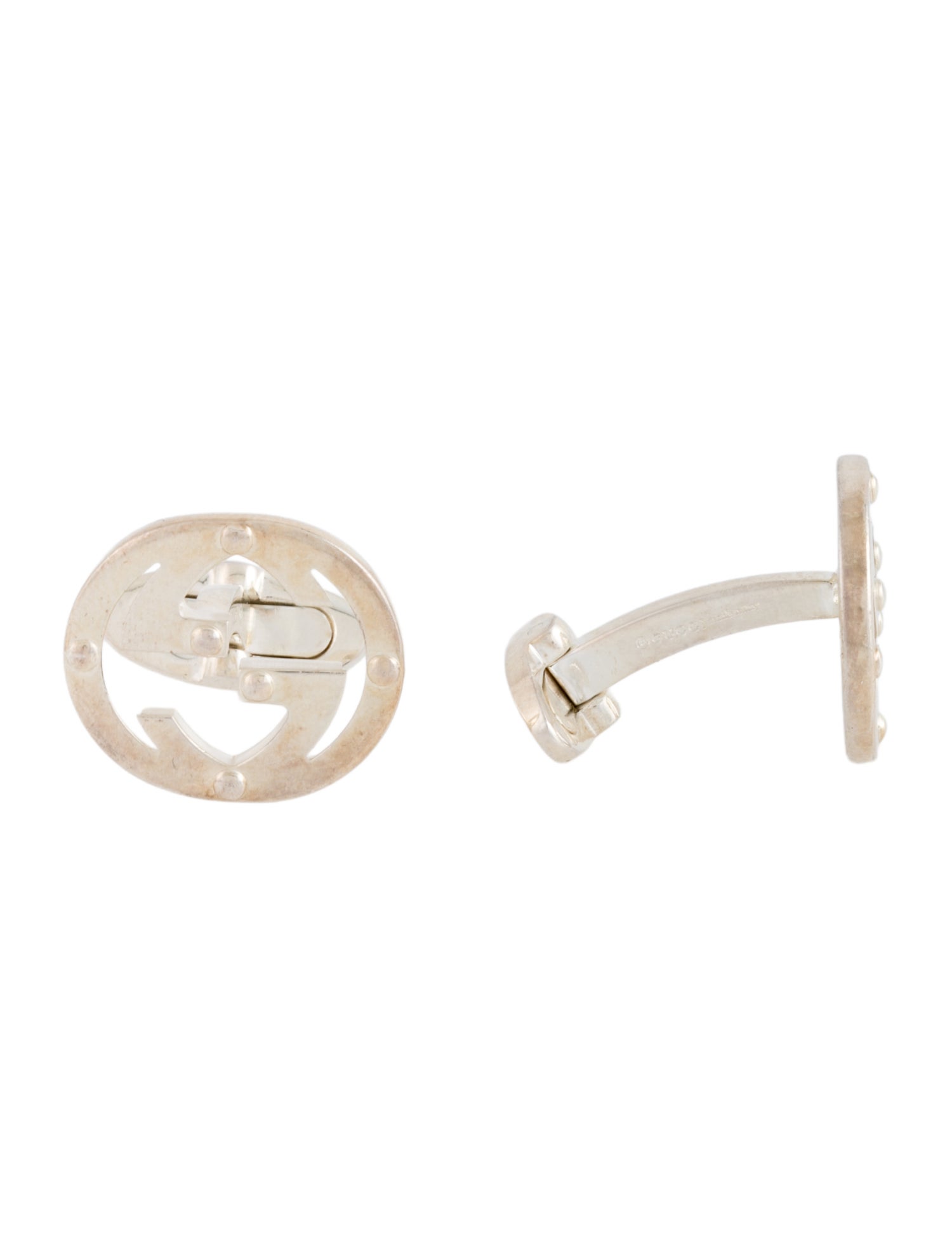 Gucci Interlocking G Cufflinks
