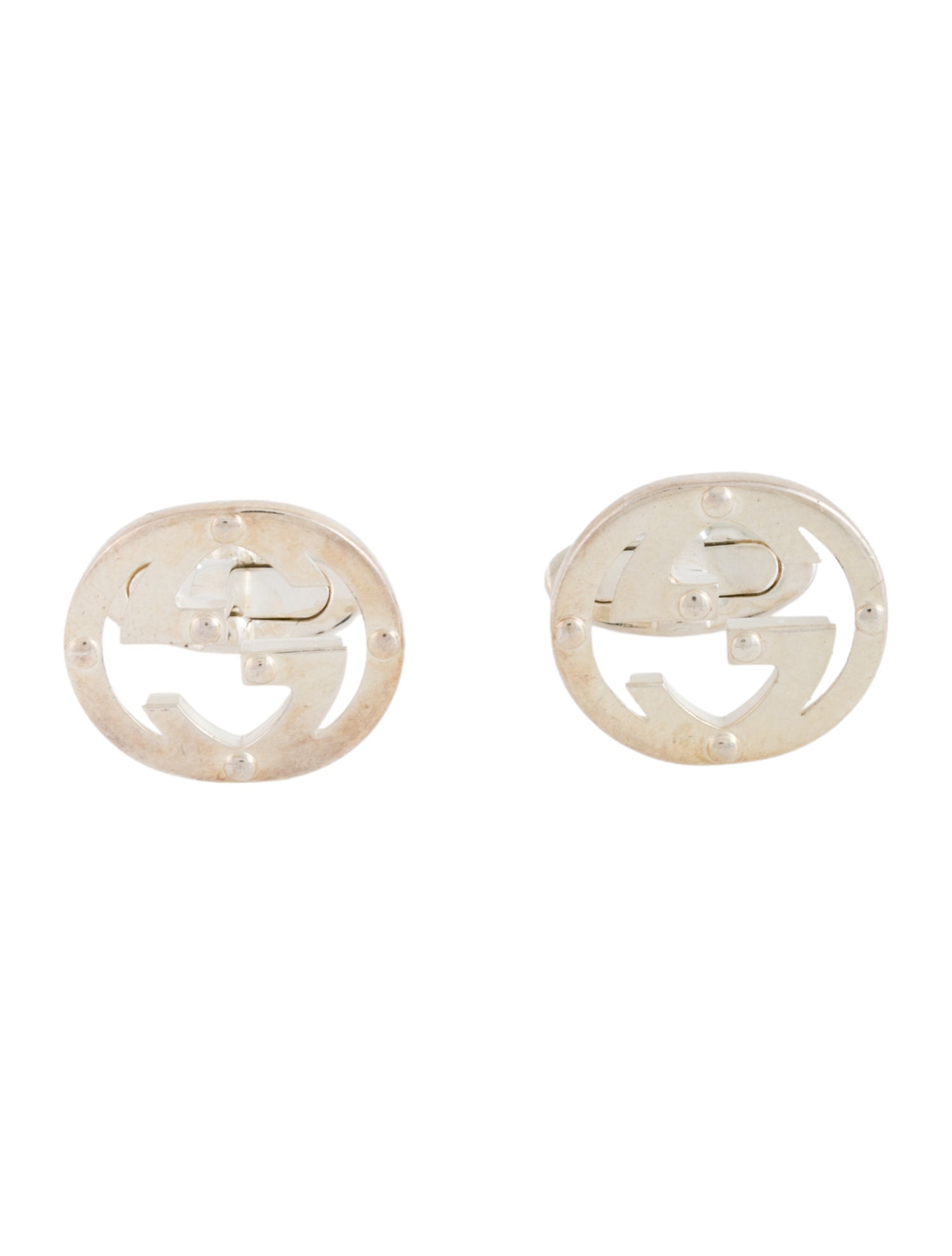 Gucci Interlocking G Cufflinks