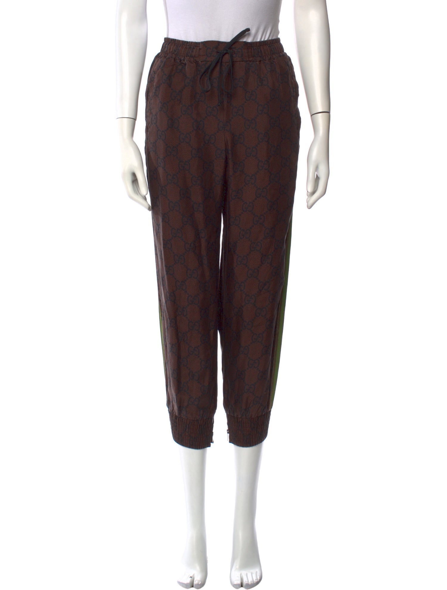 Gucci Silk Skinny Leg Pants