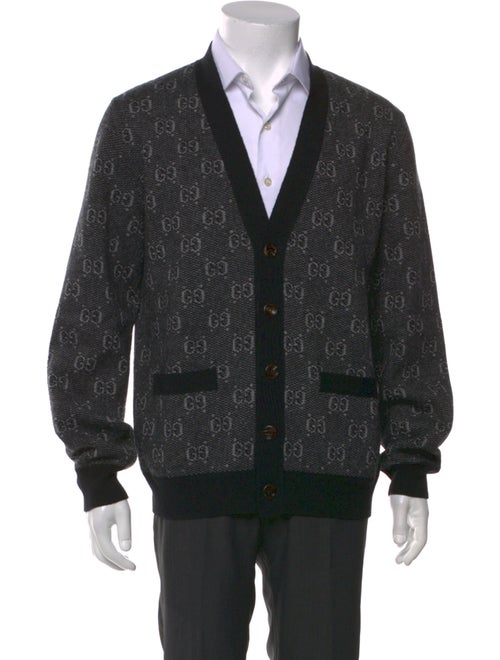 Gucci GG Supreme Wool Cardigan