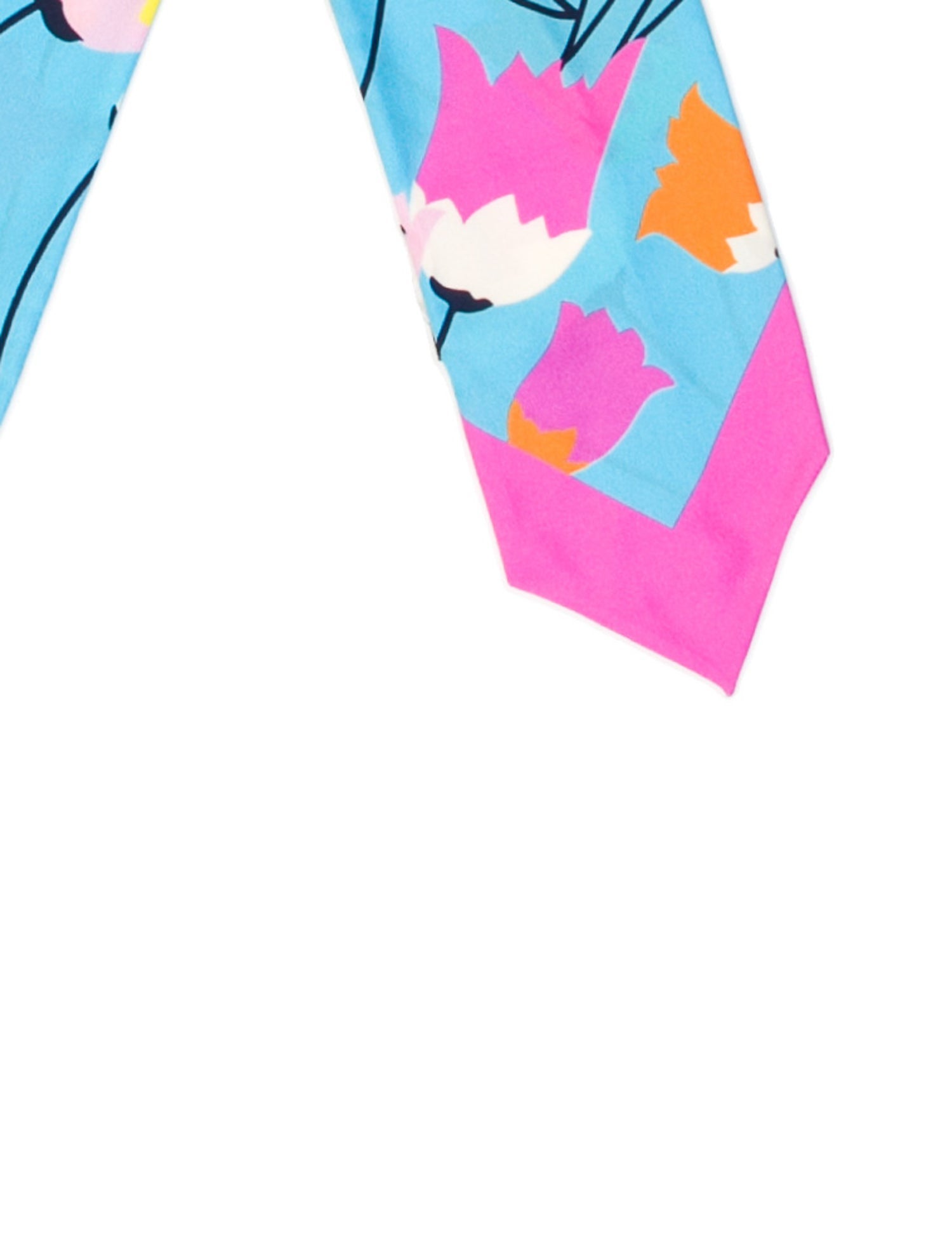 Gucci Silk Floral Print Scarf