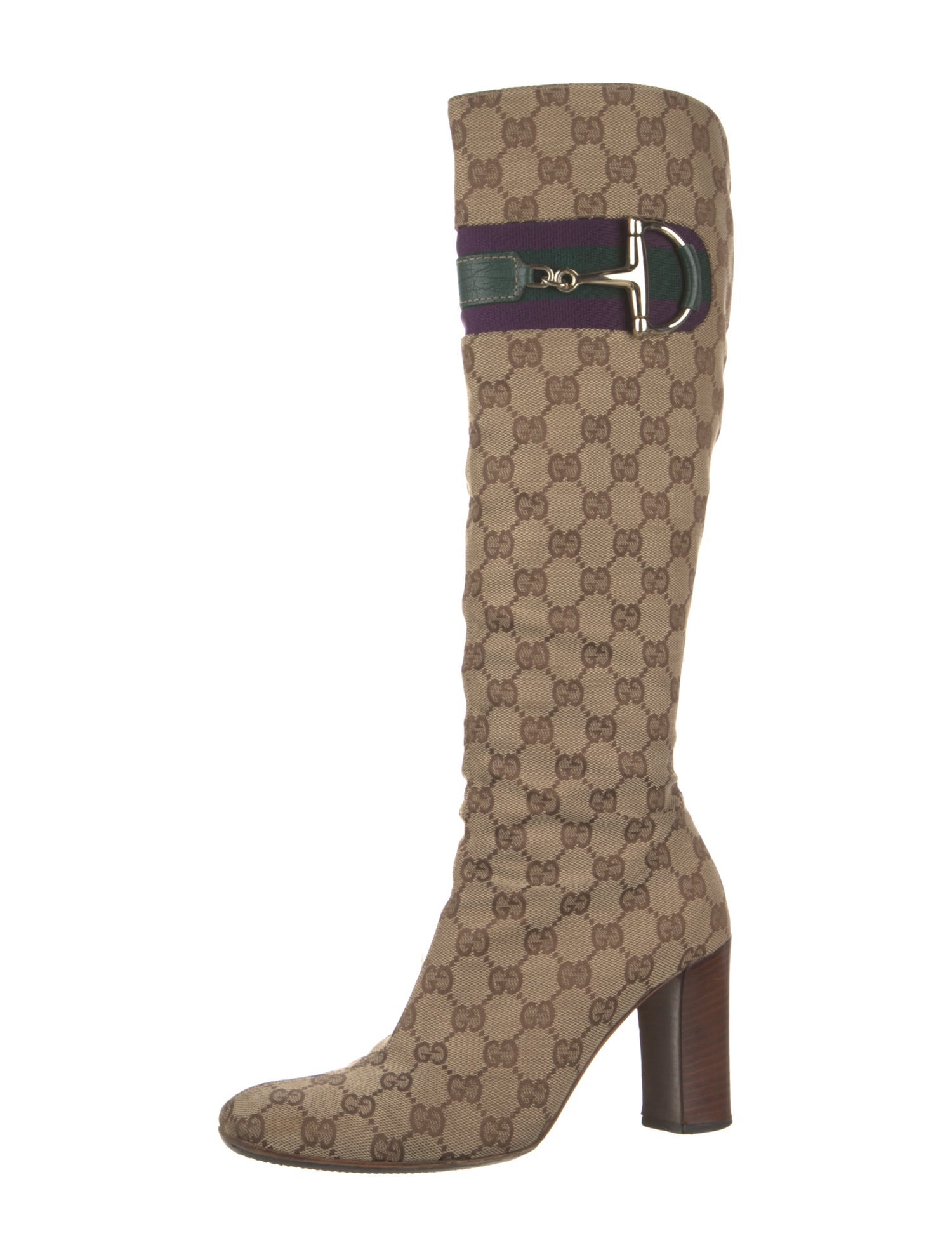 Gucci GG Canvas Canvas Boots