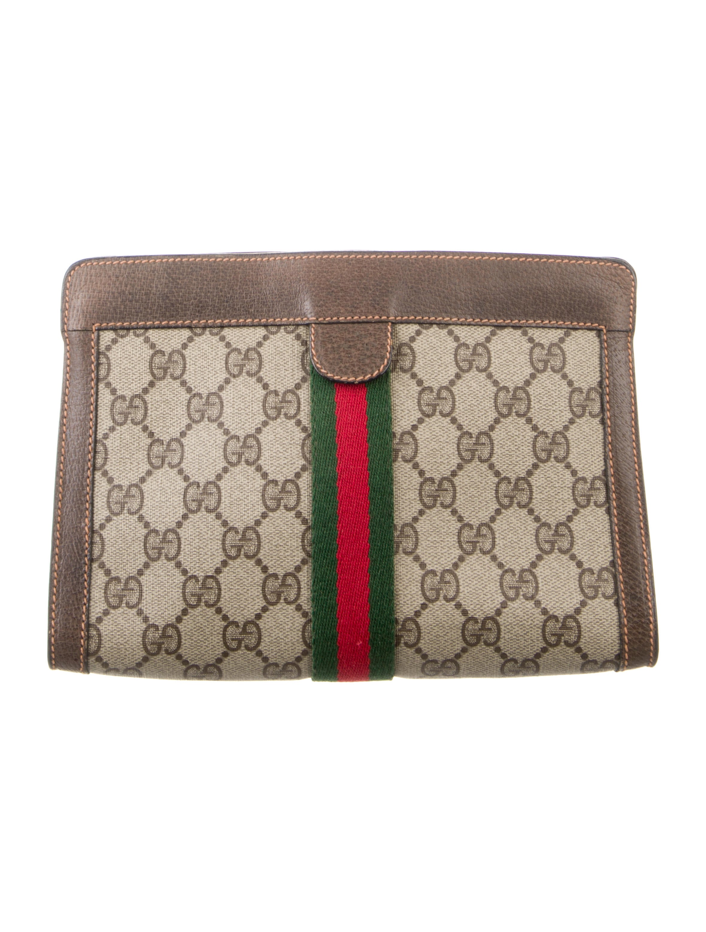 Gucci Pattern Print Cosmetic Bag