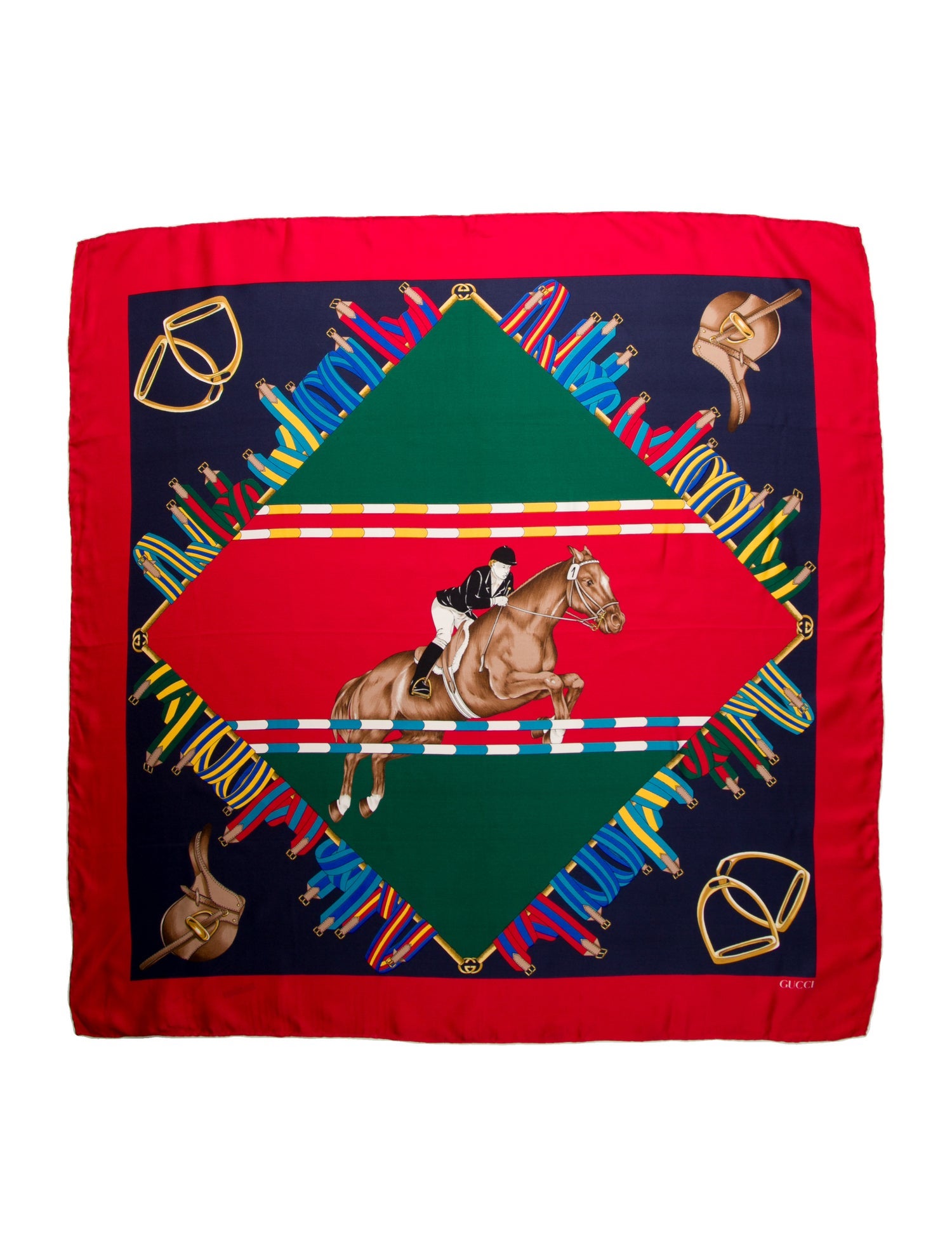 Gucci Silk Printed Scarf