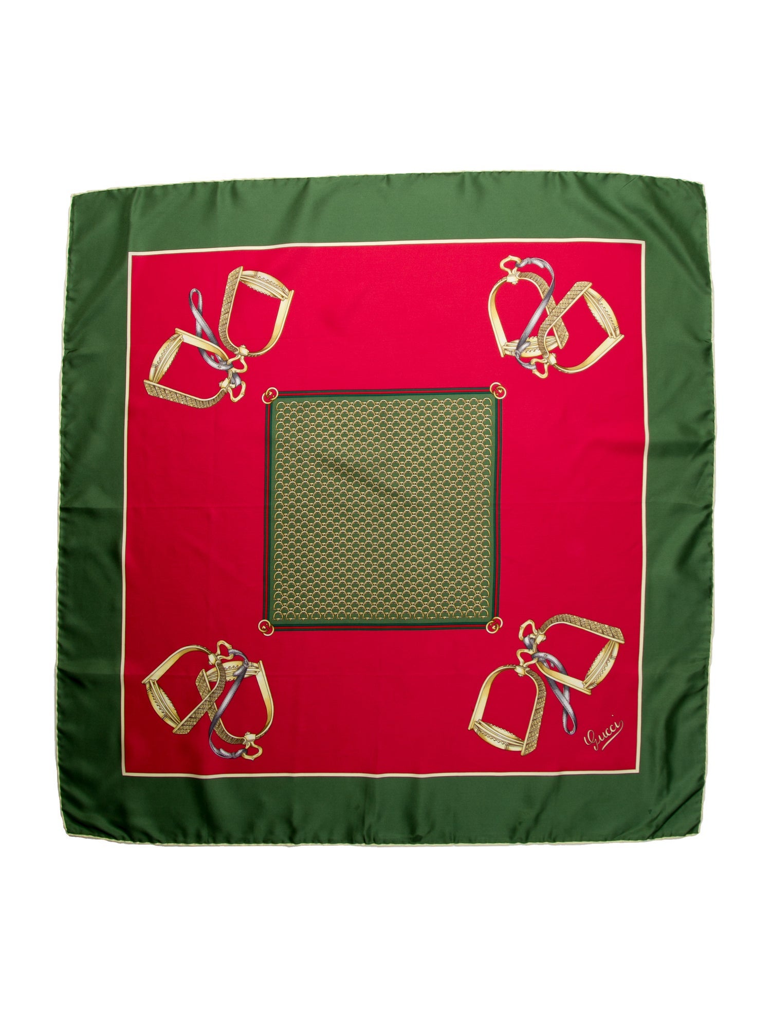 Gucci Silk Printed Scarf