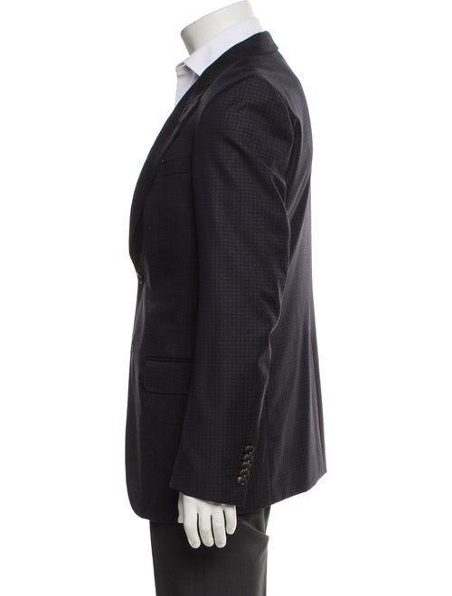 Gucci Wool Polka Dot Print Blazer