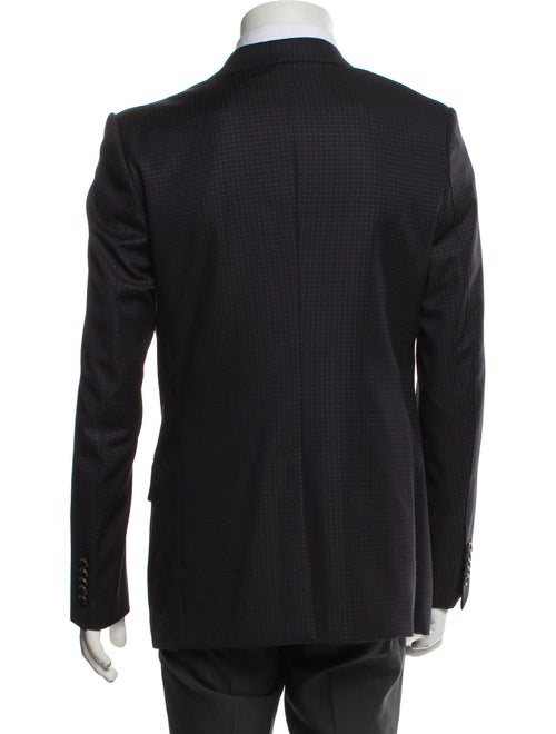 Gucci Wool Polka Dot Print Blazer