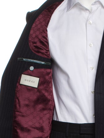 Gucci Wool Striped Two-Piece Suit