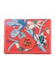 Gucci Flora Print Canvas Compact Wallet