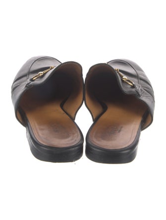 Gucci Princetown Horsebit Accent Mules