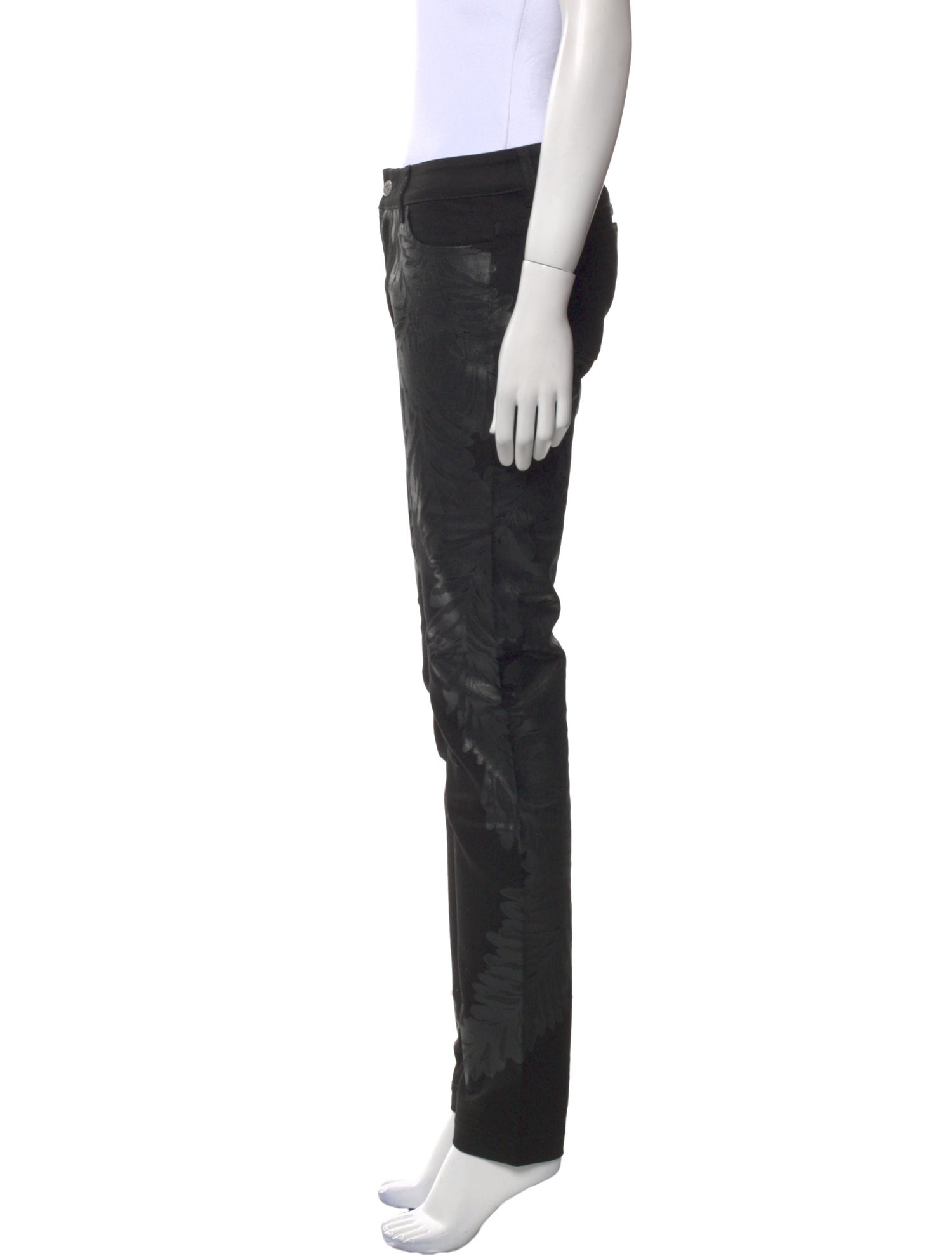 Gucci Low-Rise Straight Leg Jeans