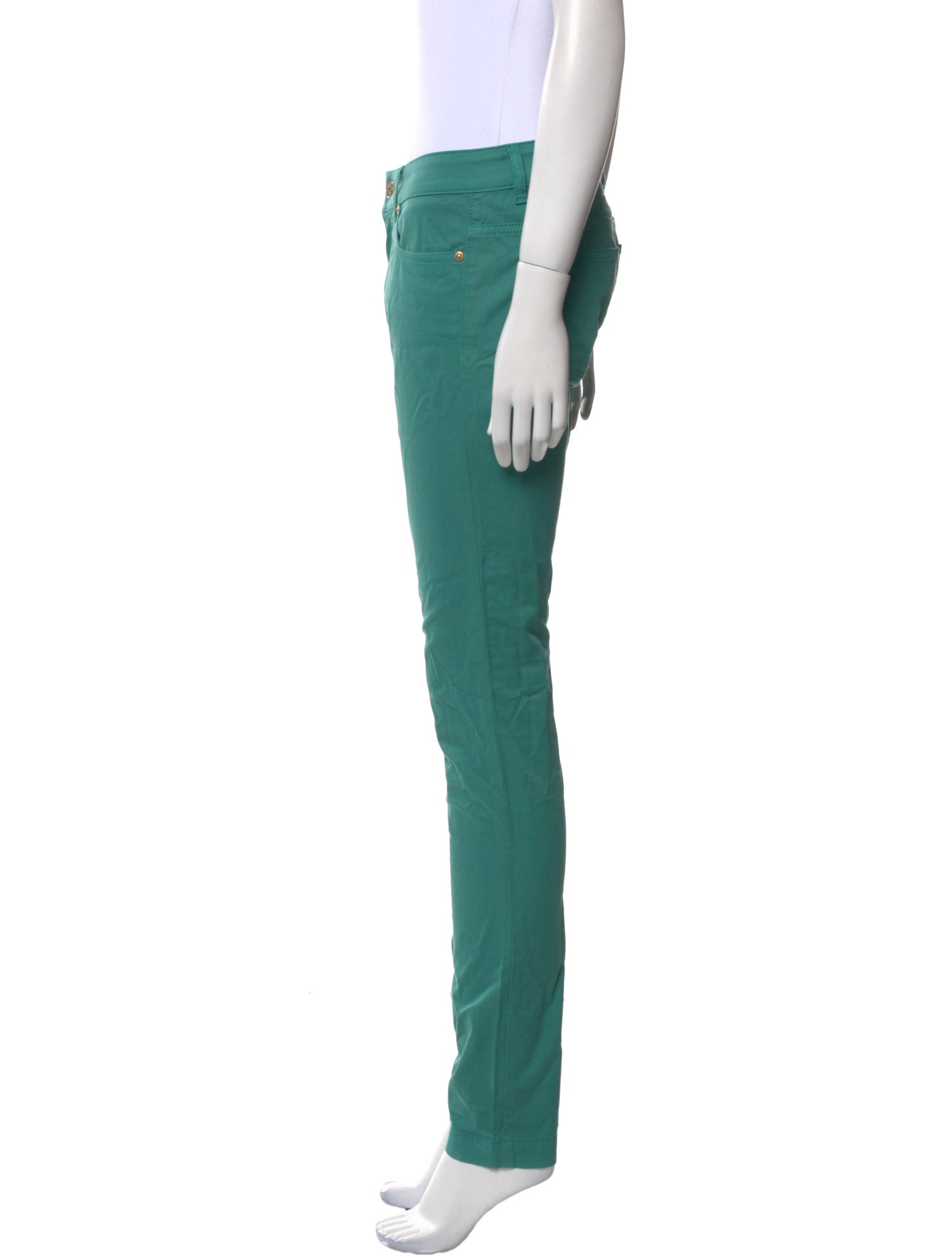 Gucci Low-Rise Skinny Leg Jeans