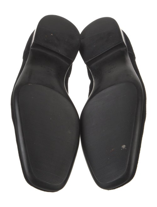 Gucci Web Accent Suede Dress Loafers