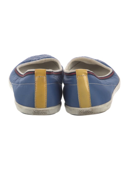 Gucci Interlocking G Logo Nylon Ballet Flats