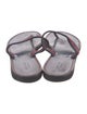 Gucci Sylvie Web Accent Flip Flops