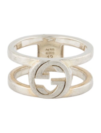 Gucci Interlocking G Wide Ring