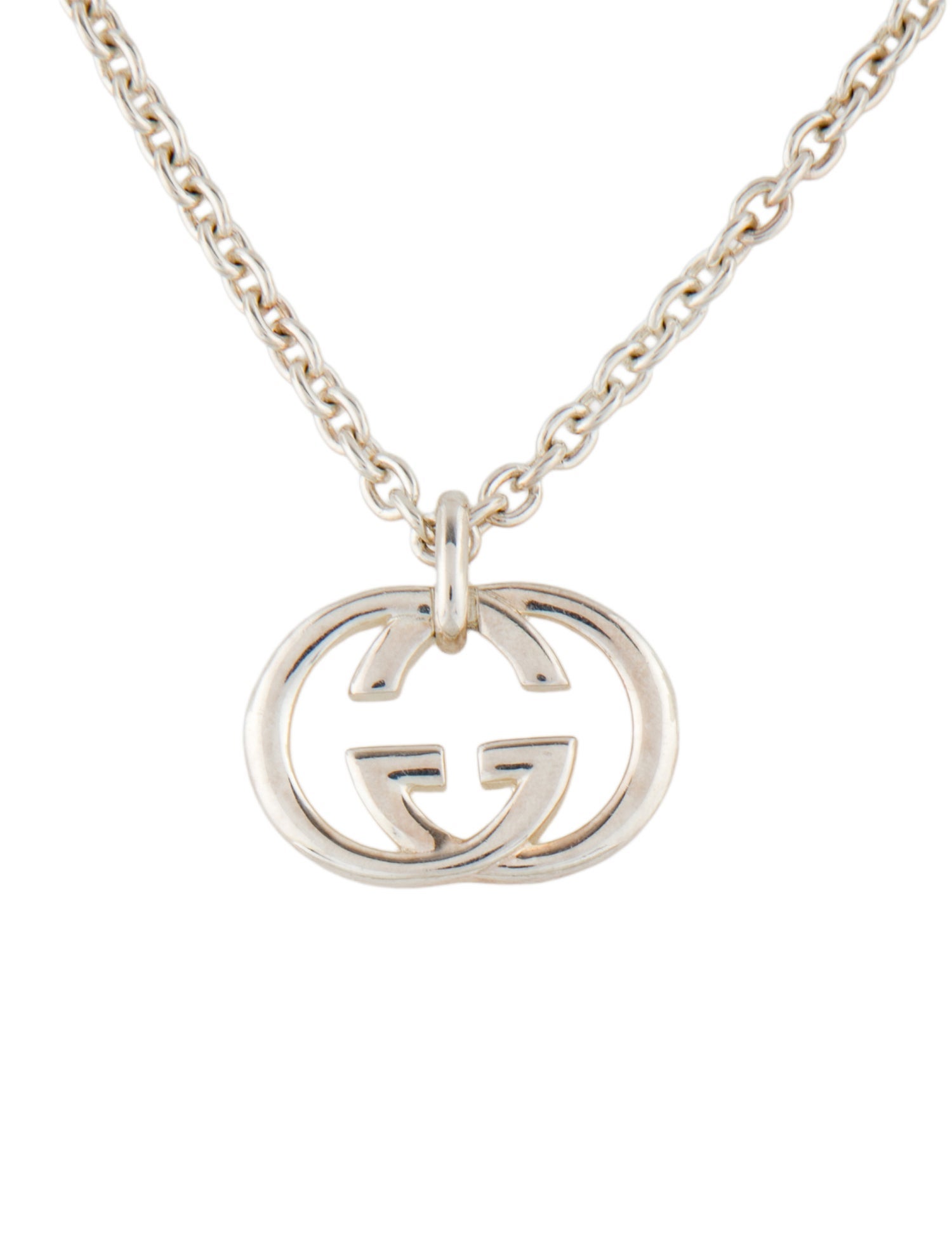 Gucci Interlocking G Pendant Necklace