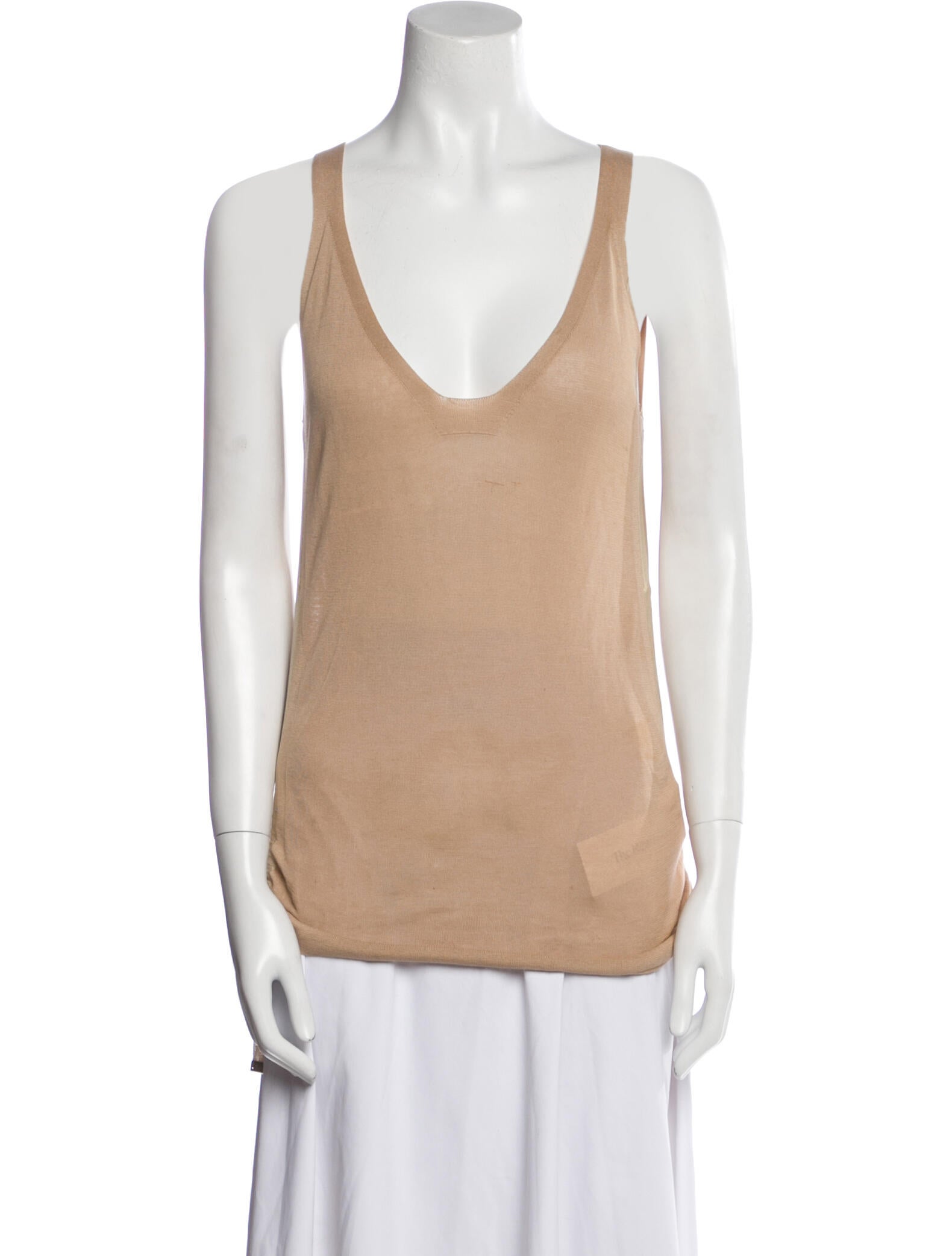 Gucci Vintage Scoop Neck Top