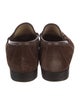 Gucci Vintage Horsebit Accent Dress Loafers