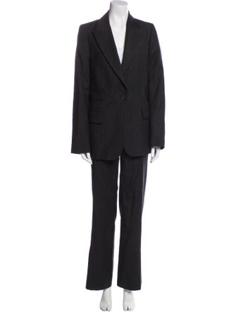 Gucci Wool Striped Pantsuit