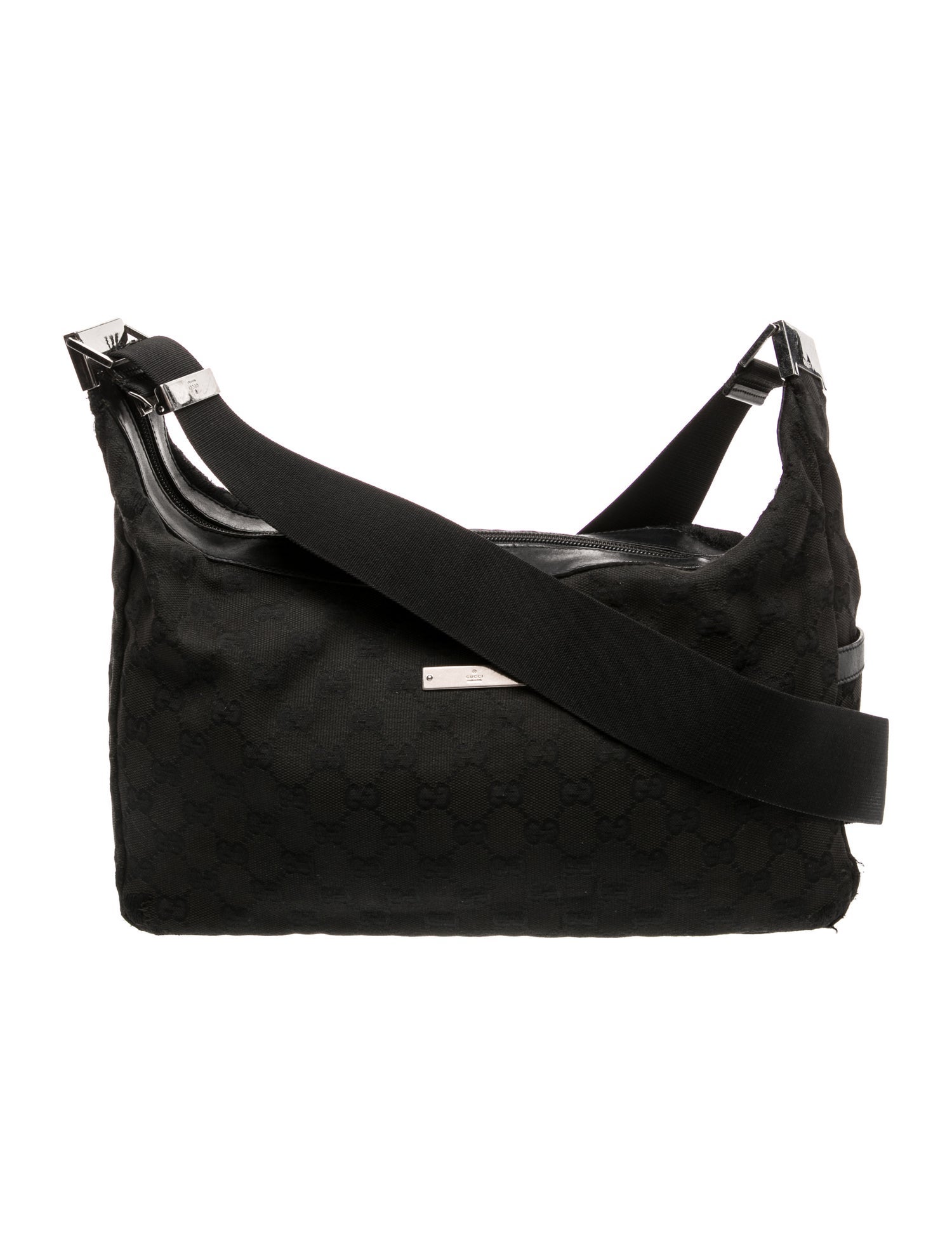 Gucci Canvas Shoulder Bag Vintage