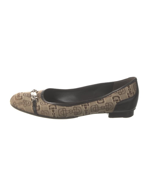 Gucci Ballet GG Canvas Ballet Flats