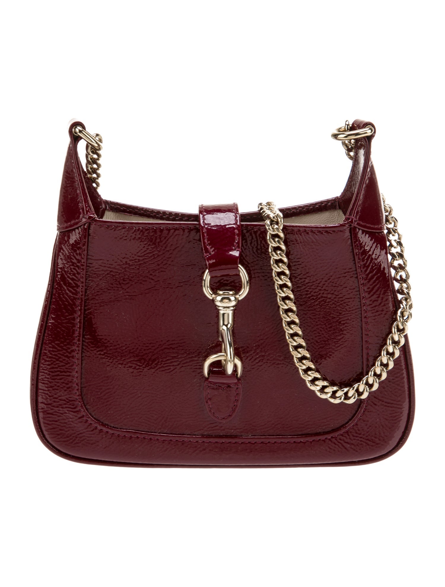 Gucci Patent Leather Jackie Notte Mini