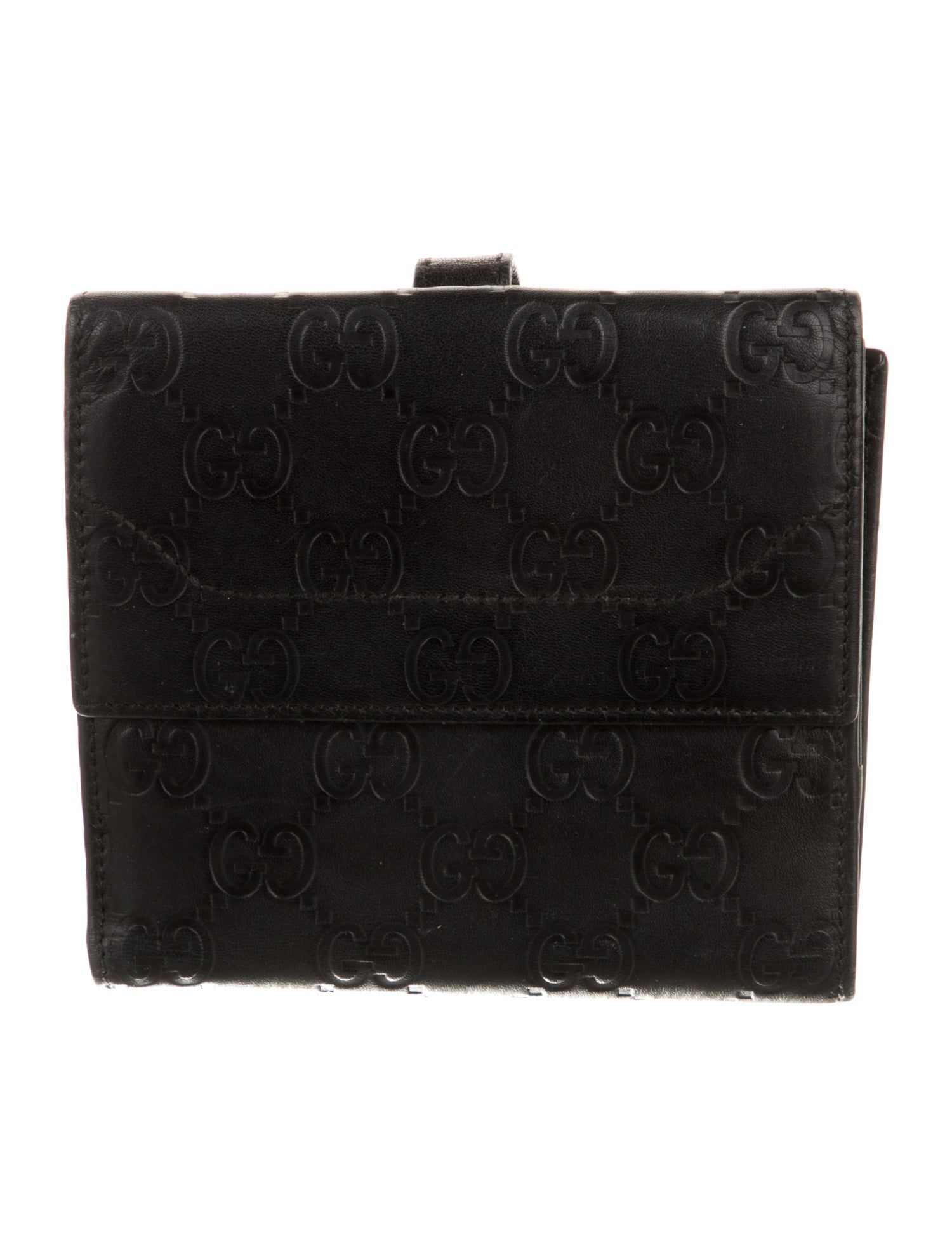 Gucci GG Signature Leather French Purse