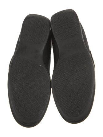 Gucci Canvas Leather Trim Embellishment Sneakers