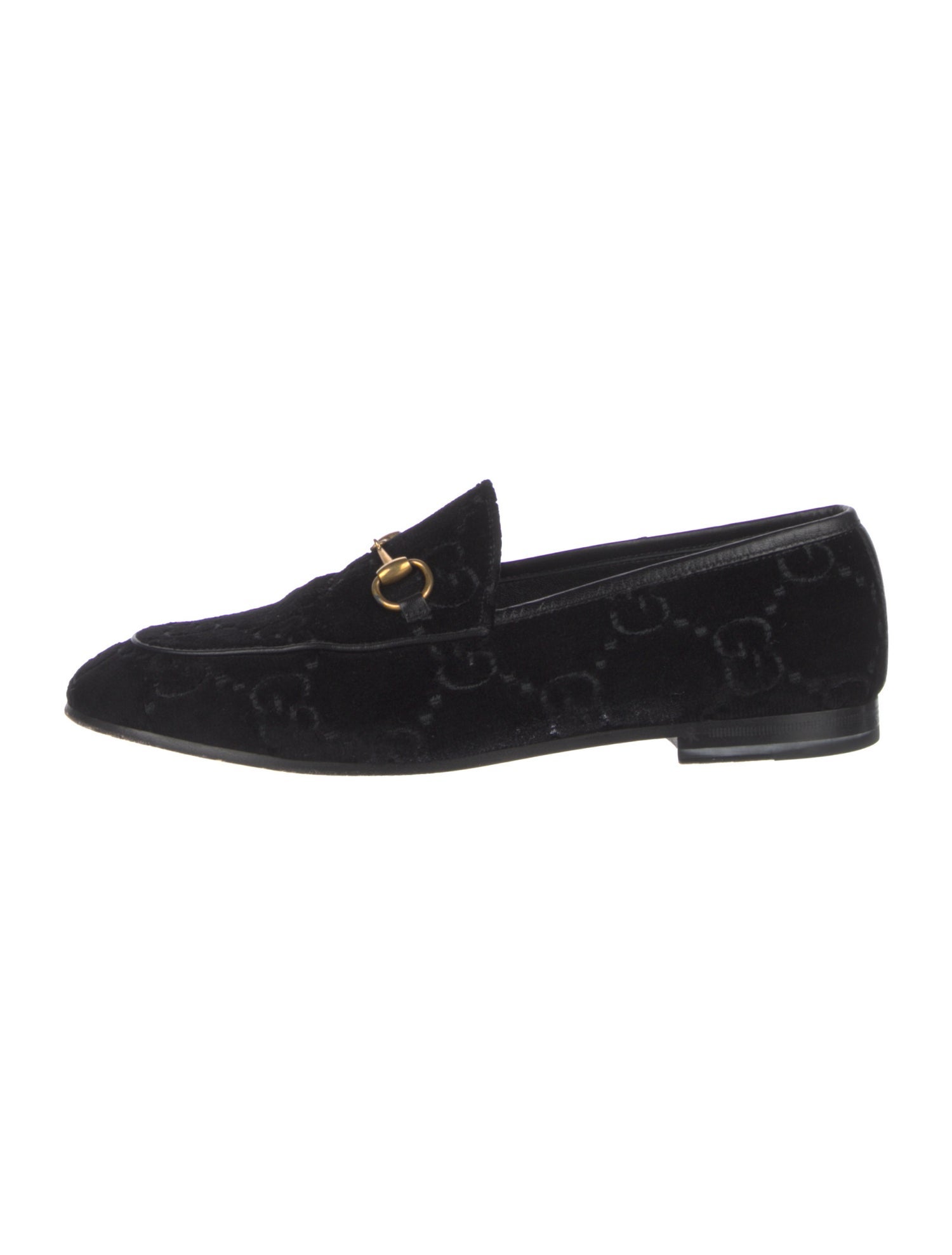 Gucci Jordaan Horsebit Accent Loafers