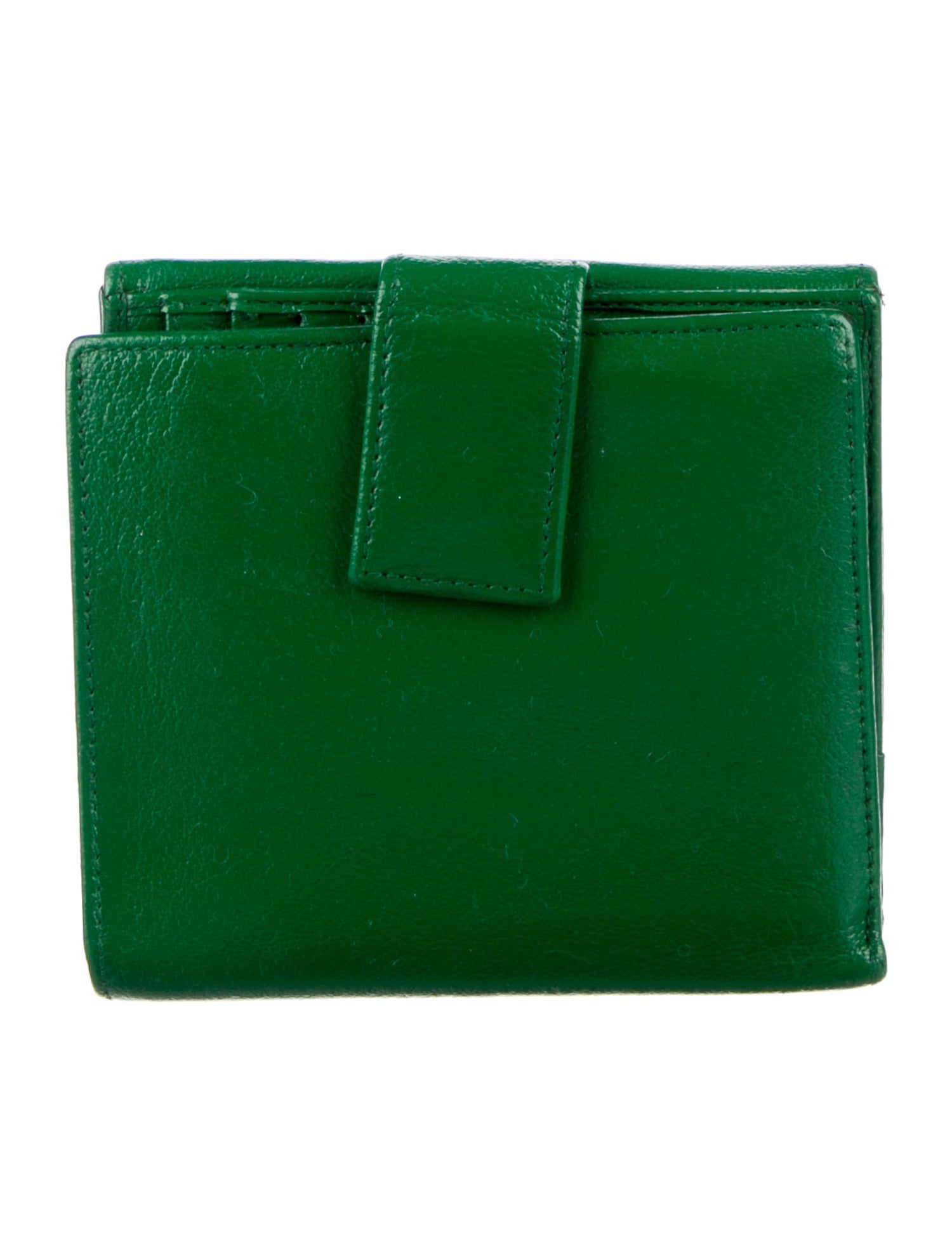 Gucci Bamboo Accent Leather Wallet