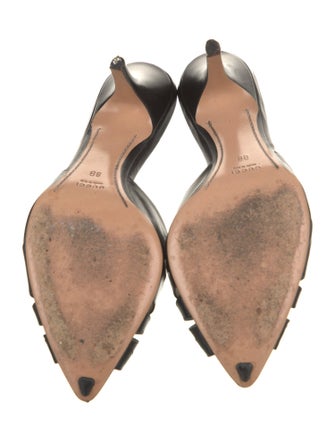 Gucci Leather Slides