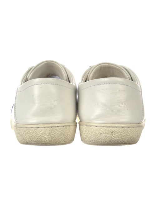 Gucci Sylvie Web Accent Leather Sneakers