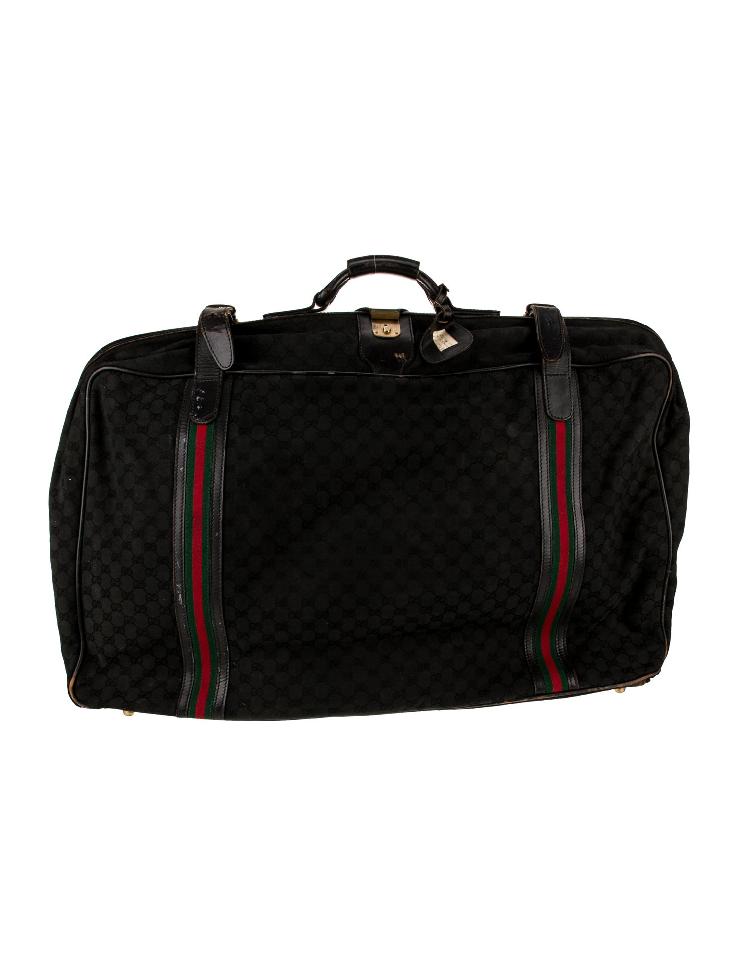 Gucci Web Suitcase Vintage