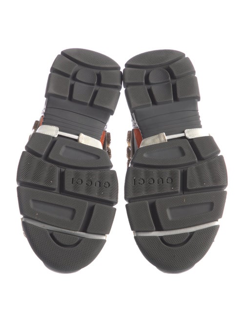 Gucci Mesh Colorblock Pattern Chunky Sneakers
