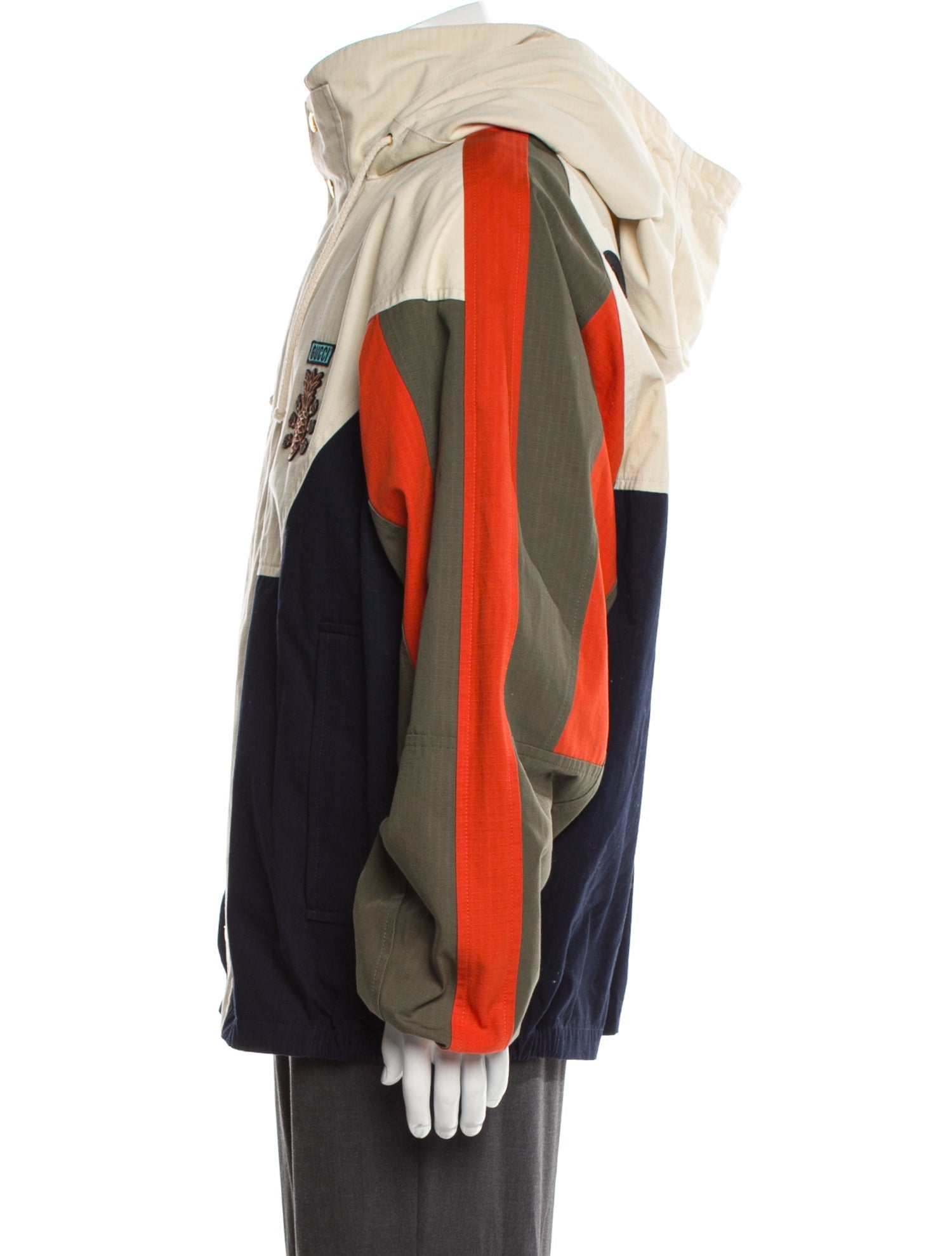 Gucci 2022 Colorblock Pattern Parka