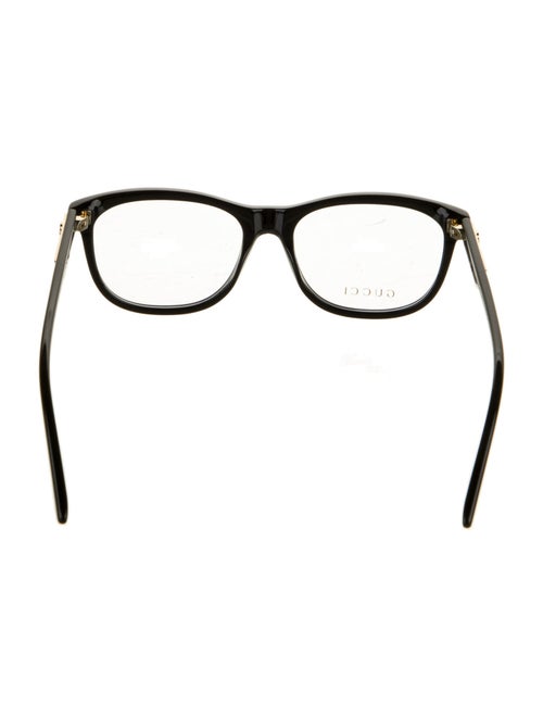 Gucci Web Accent Wayfarer Eyeglasses