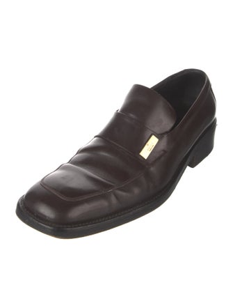 Gucci Horsebit Accent Leather Loafers