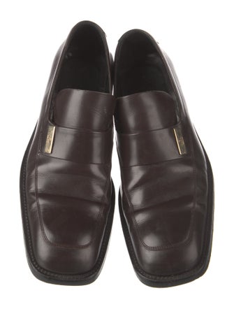 Gucci Horsebit Accent Leather Loafers